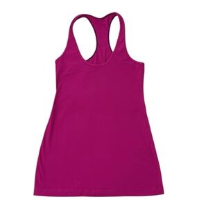 Lululemon Cool Racerback (First Release) light‎ luon tank top. Size 6. Purple